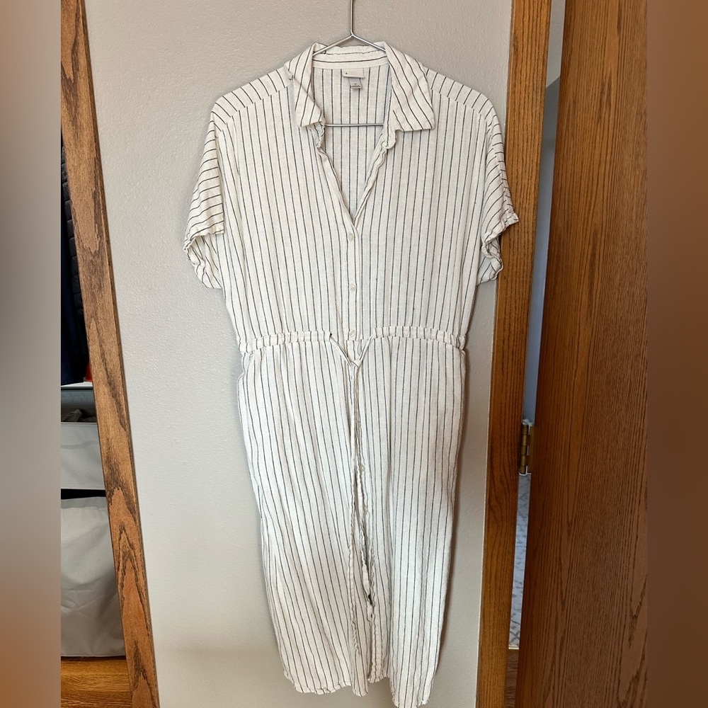 A New Day stripe shirt dress